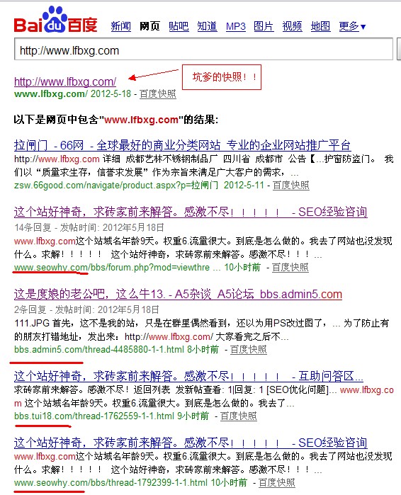 9天新站權(quán)重為6的首頁快照